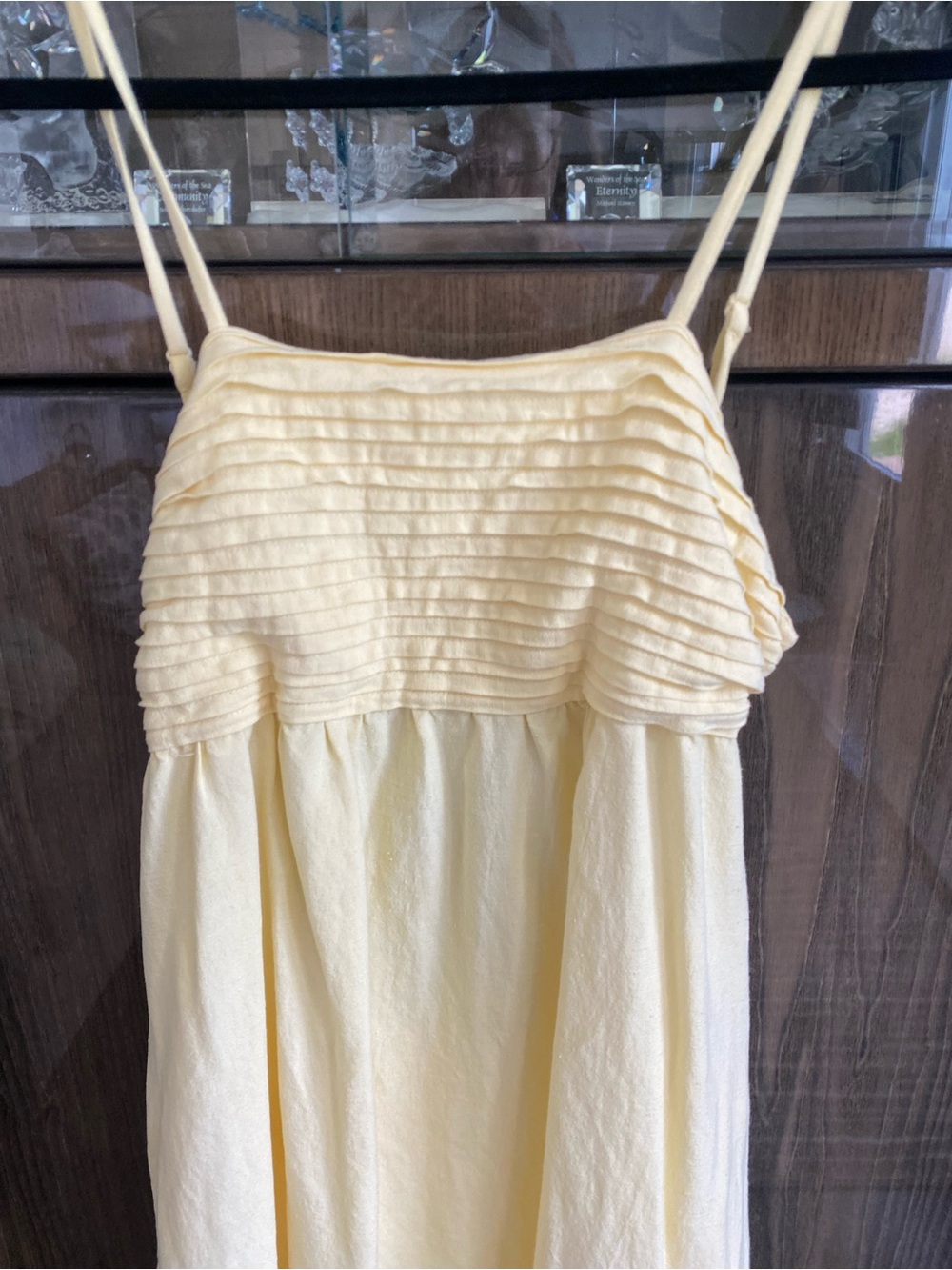 Japna (Winners) Butter Yellow Sundress with an Open Back - Picture 2 of 11